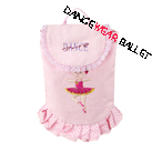 Dance Ballet Cute Bag With Lace And Ballerina Embroidery