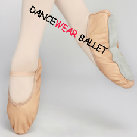 Cow Leather Full Straight Sole Dancewear Ballet Shoes Ballet Slipper